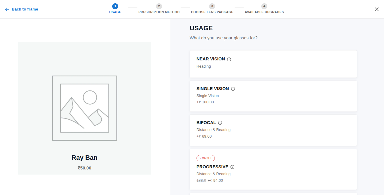 EPF documentation screenshot: Complete the prescription journey
