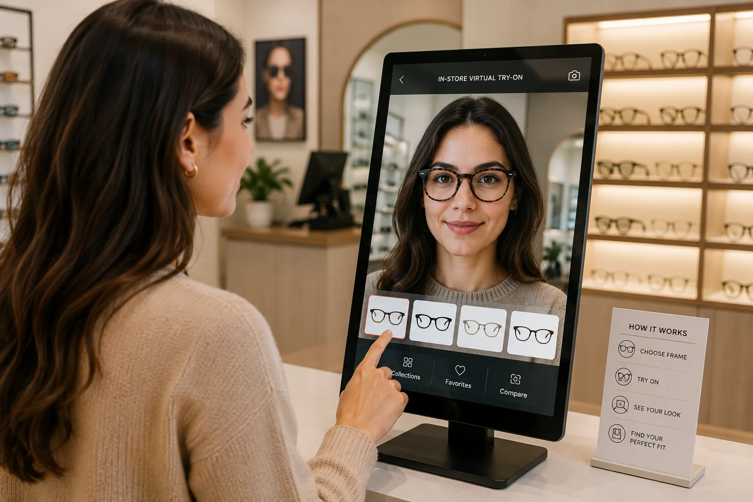 TrynShop in-store product preview